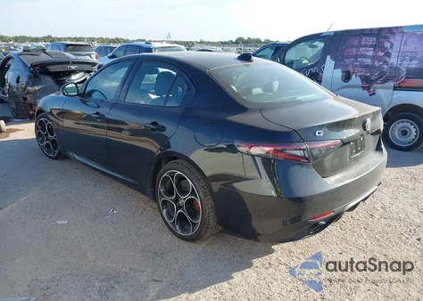 2024 Alfa Romeo Giulia Veloce Rwd from USA, damaged, VIN ZARFAMBN8R7681865